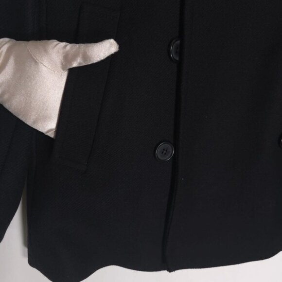 NWOT ZARA PREMIUM Women’s MANTECO WOOL Blend Coat Oversized 2199/744/800 MEDIUM - Picture 9 of 13